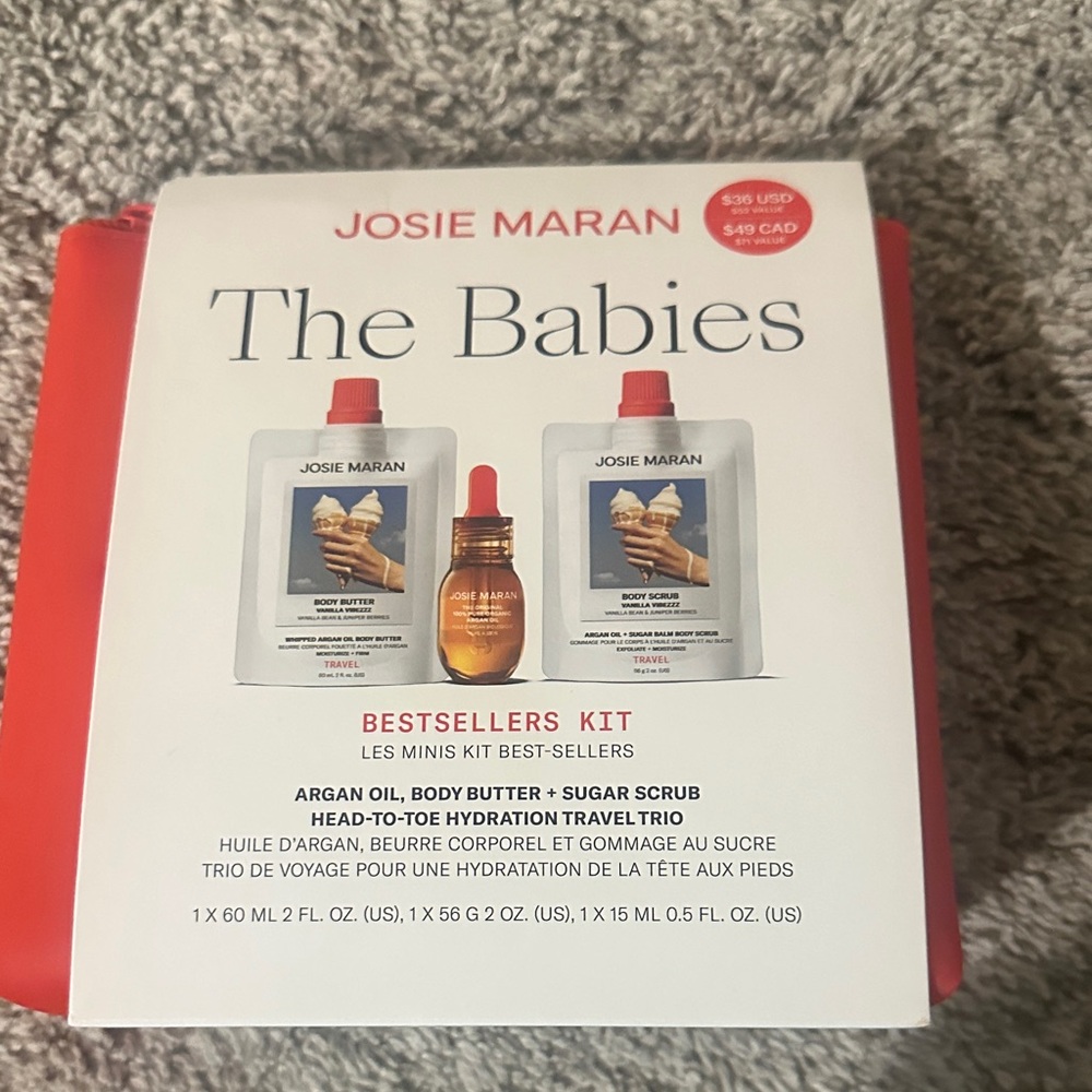 JOSIE MARAN The Babies Bestsellers Kit - Red and White